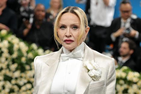 Madonna at the Met Gala.