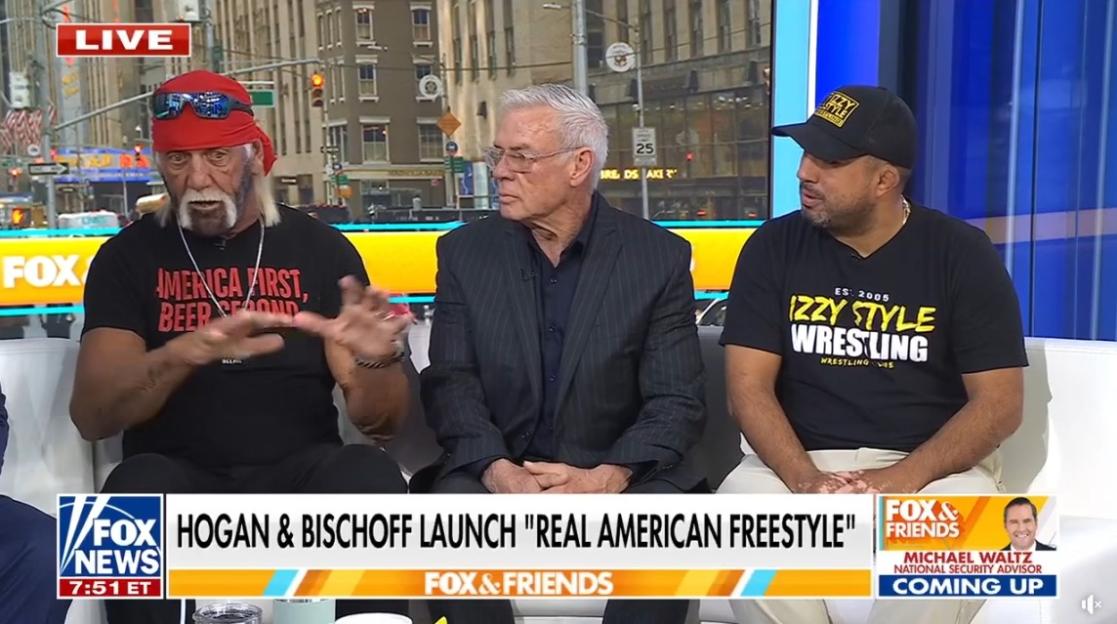 Hulk Hogan and Eric Bischoff on Fox & Friends.