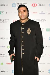 Naughty Boy at the 2024 Ethnicity Awards.