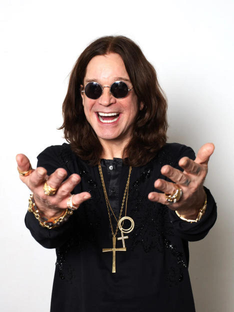Ozzy Osbourne portrait.