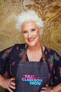Anne Burrell on The Kelly Clarkson Show.