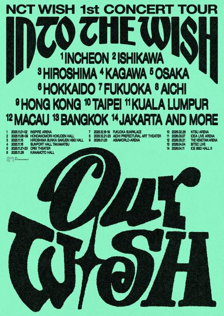 NCT WISH Announces Stops For Concert Tour &#8220;INTO THE WISH : Our WISH&#8221; 3