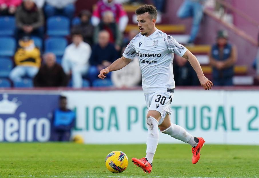Andre Silva of FC Penafiel playing soccer.