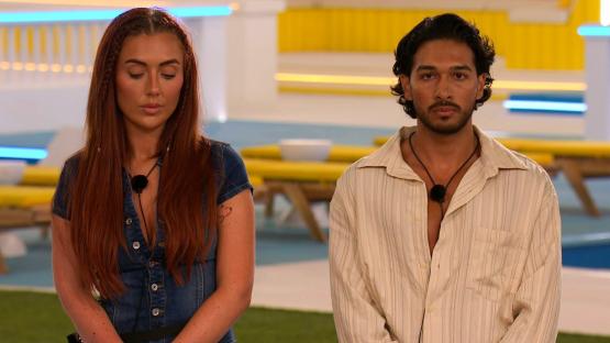 Patsy Field and Munveer Jabbal from Love Island.