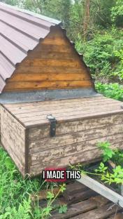 A 13-foot-long hobbit house on wheels.