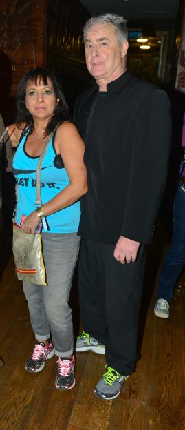 Tom Keane with John Blundell and his wife at a concert.