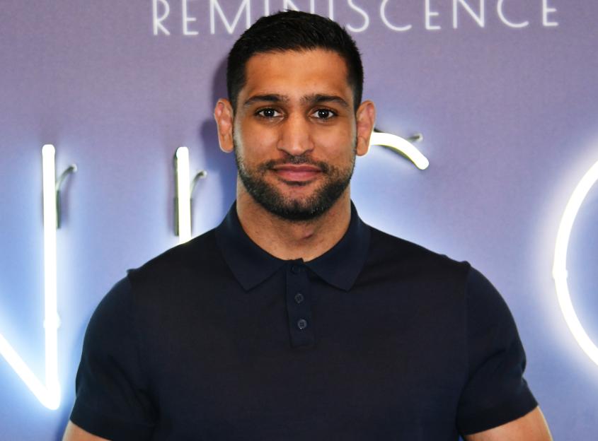 Amir Khan at the UK premiere of Reminiscence.