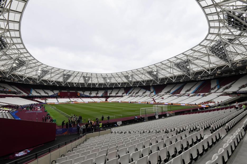 London Stadium, home to West Ham United.