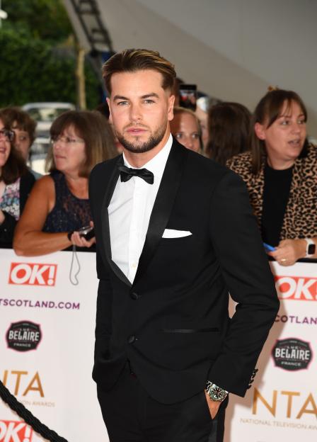 Chris Hughes at the National Television Awards.