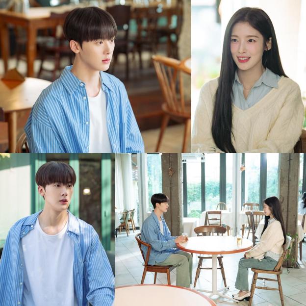 ASTRO&#8217;s Yoon San Ha And OH MY GIRL&#8217;s Arin Spark Chemistry On A Blind Date In New Drama “My Girlfriend Is The Man!” 3