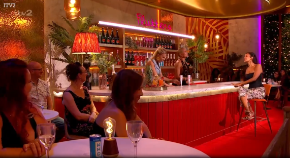 Women at a bar.
