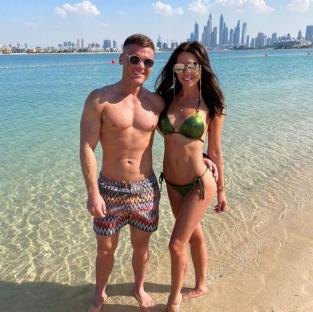 Michael O'Neill and Danielle Lloyd