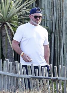 Wayne Rooney at Beachouse Ibiza.