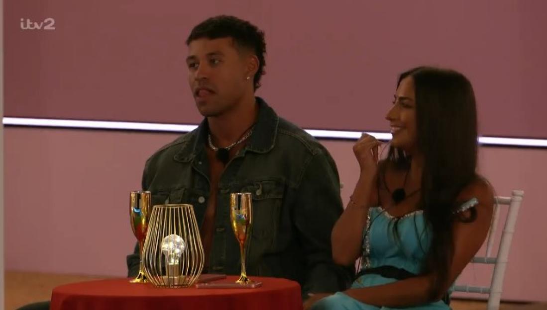 Love Island movie night.