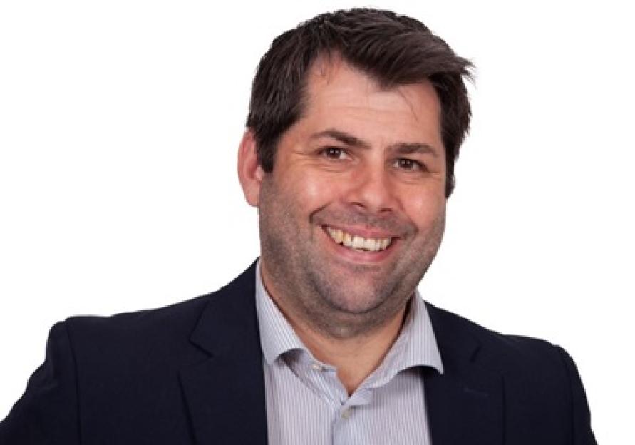 Portrait of Leigh Frost, Cornwall Council leader.