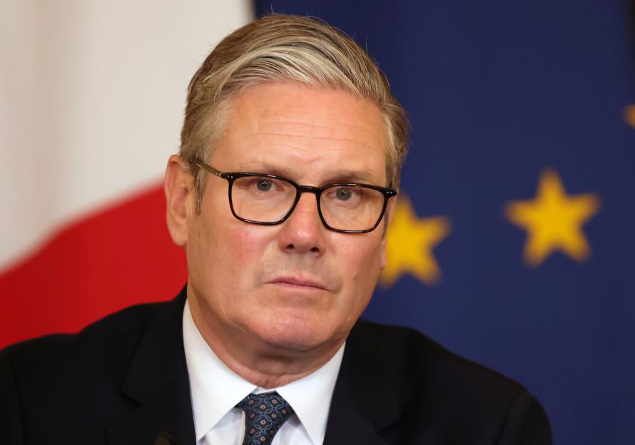 Keir Starmer at the UK-France Summit.