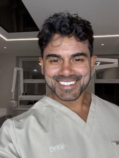 Dr. Kal Prajapat, cosmetic dentist.
