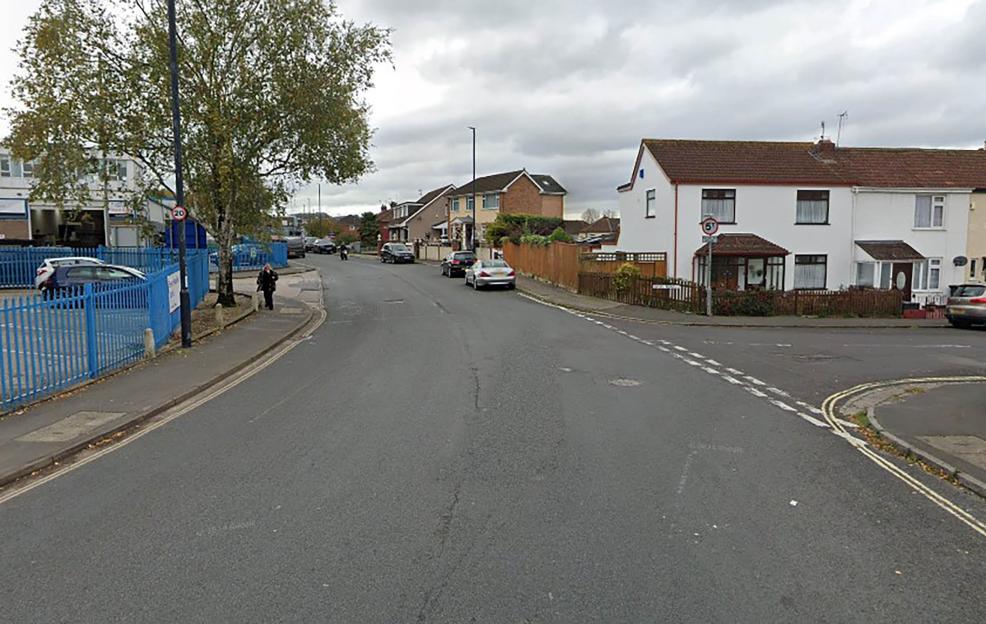 Street view of South Liberty Lane in Bristol.