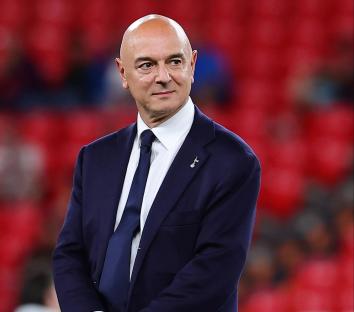 Daniel Levy, Tottenham Hotspur president, at the Europa League Final.