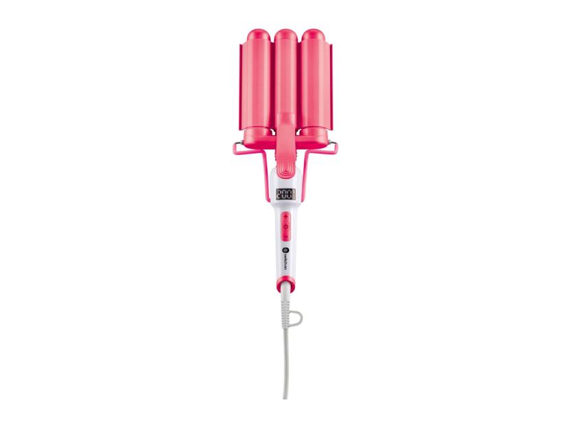 Pink triple hair waver.