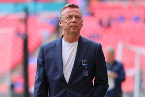 Paul Dickov, former Oldham Athletic player, at Wembley Stadium.