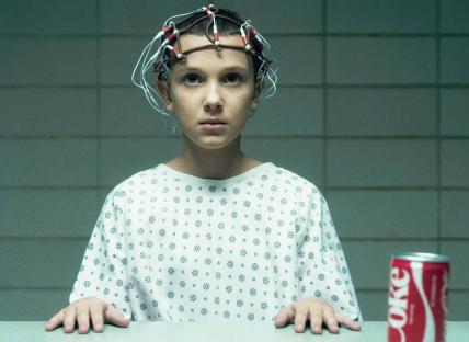 Millie Bobby Brown in Stranger Things season 1.