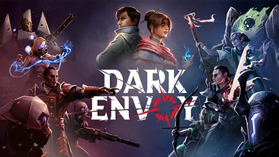 Illustration of characters from the video game Dark Envoy.
