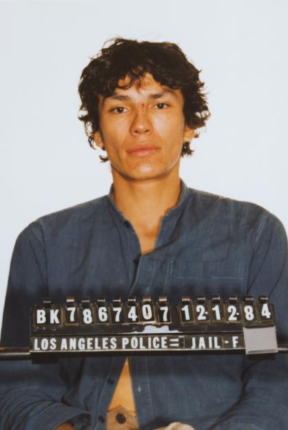 Mugshot of Richard Ramirez, the Night Stalker.
