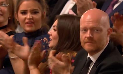 Jacqueline Jossa and Lacey Turner clapping.