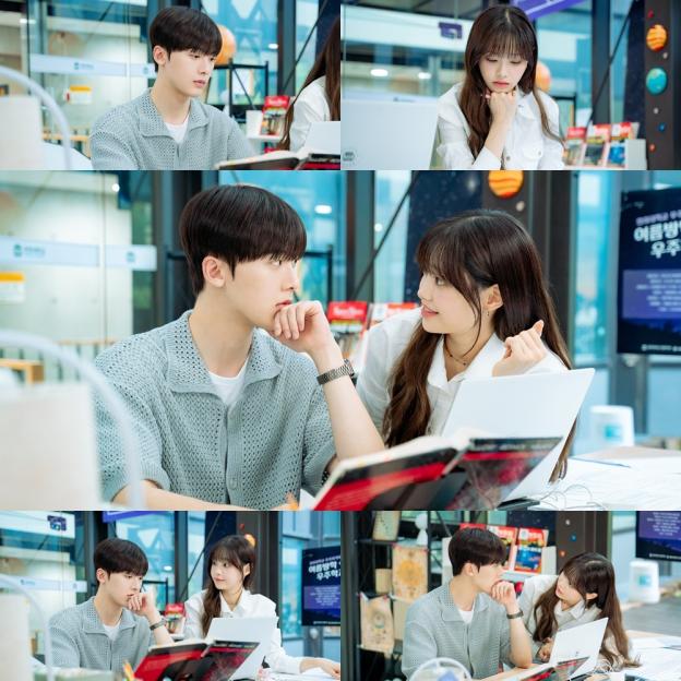 Chuu Makes A Move On ASTRO's Yoon San Ha In “My Girlfriend Is The Man!” 3