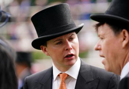 Trainer Joseph O'Brien at Royal Ascot.