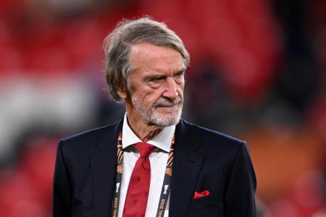 Sir Jim Ratcliffe, co-owner of Manchester United.