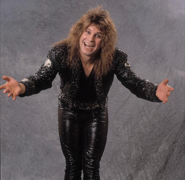 Portrait of Ozzy Osbourne.