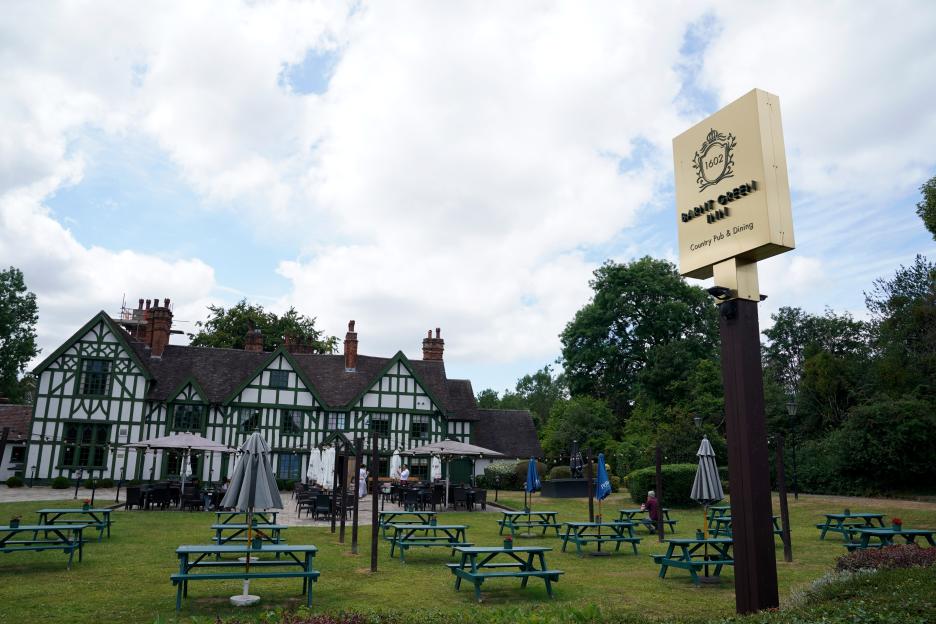 The Barnt Green Inn, a country pub and dining establishment.