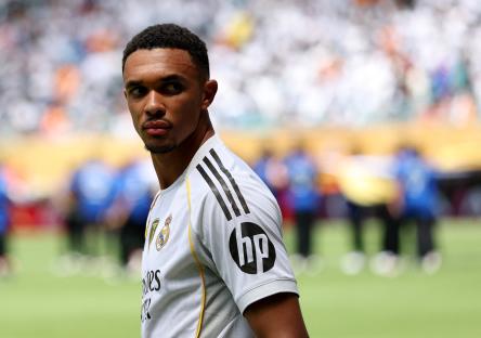 Trent Alexander-Arnold of Real Madrid.