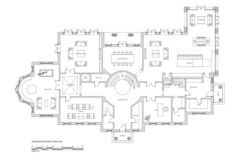 Floor plan of Danny Drinkwater's new home.