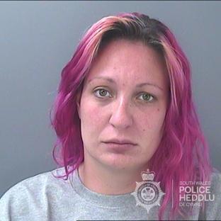 Mugshot of Angharad Williamson, convicted of murder.