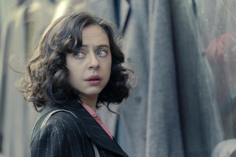 Bel Powley as Miep Gies in a scene from