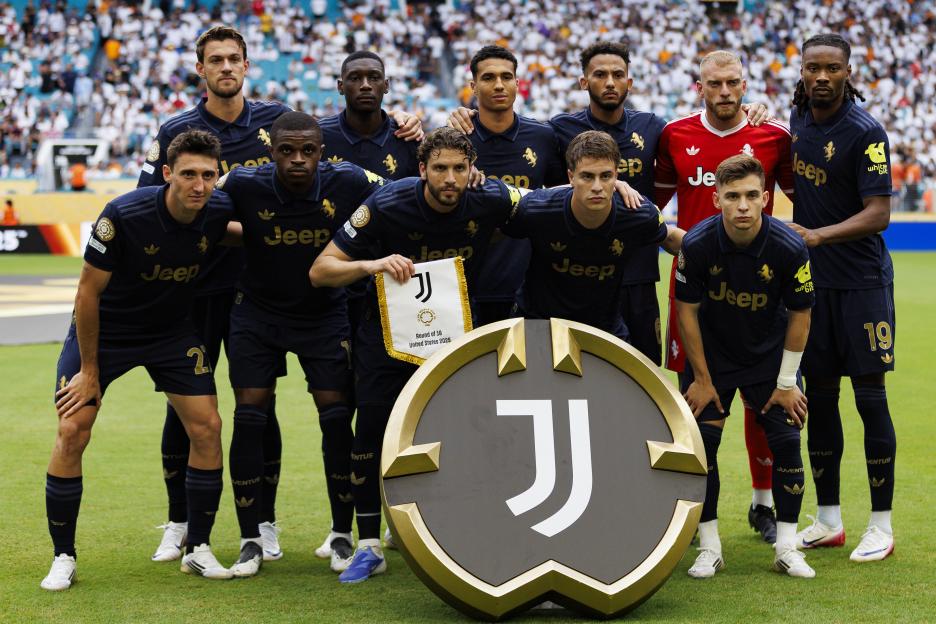 Juventus FC team photo at the FIFA Club World Cup.