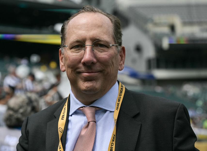 John Textor at a FIFA Club World Cup 2025 match.