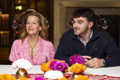 Caroline and Tom from Race Across the World.