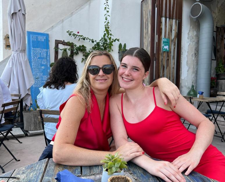 Andrea's mum and Fred's ex-wife Alex has also helped her through her difficult times