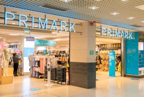 Primark store interior.