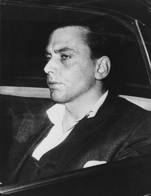 Ian Brady in police custody.