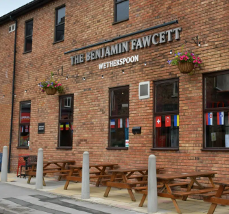 The Benjamin Fawcett Wetherspoon pub in Driffield.