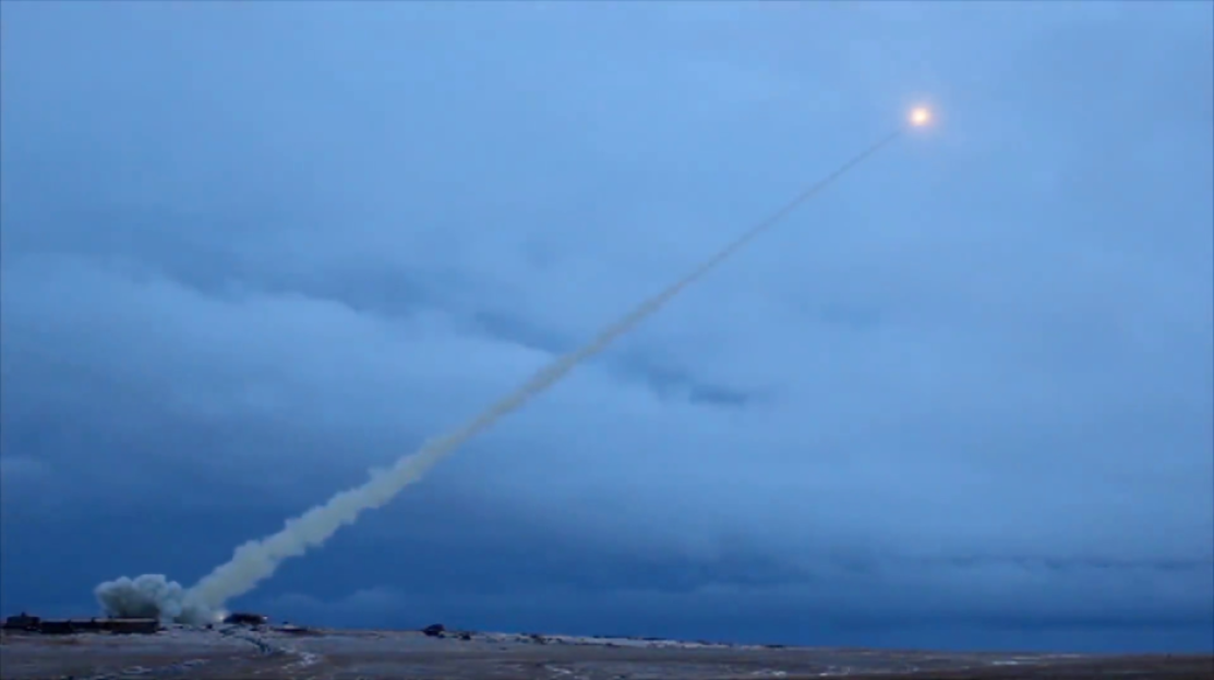 Missile launch.