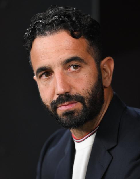 Headshot of Ruben Amorim, manager of Manchester United.