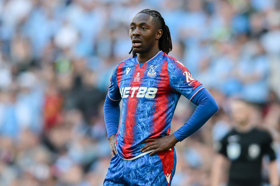 Eberechi Eze of Crystal Palace at the Emirates FA Cup Final.
