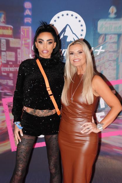 Katie Price and Kerry Katona at a launch party.