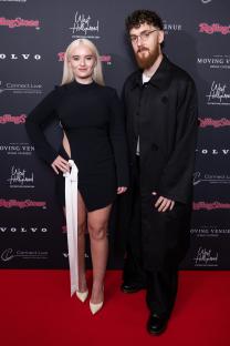 Grace Chatto and Jack Patterson of Clean Bandit at the Rolling Stone UK Awards.